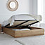 Molle Wooden Ottoman Bed Frame - Double