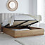 Molle Wooden Ottoman Bed Frame Including Headboard - King Size