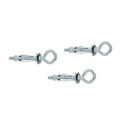 Molly Screw Plasterboard Hollow Eye Anchor Plugs Metal Cavity Wall Fixing - Pack of 1 Price Comparisons | Compare The Build