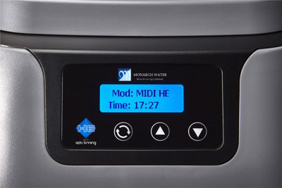 Monarch Midi HE FreeFlow Water Softener Ultimate Series - 15mm Hoses + 10kg Salt