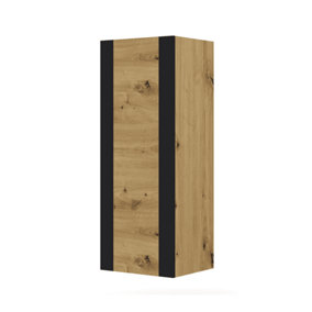 Mondi B Wall Hung Cabinet in Oak Artisan W480mm x H1250mm x D400mm