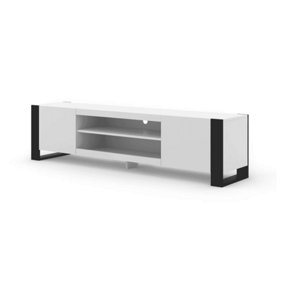Mondi TV Cabinet in White Matt W1880mm x H470mm x D400mm