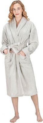 sachin and babi light blue dress Buy Threadbare Light Grey Teddy Dressing Gown (Set of 2) Online main image 0