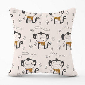 Monkey Forest Outdoor Cushion 45cm x 45cm