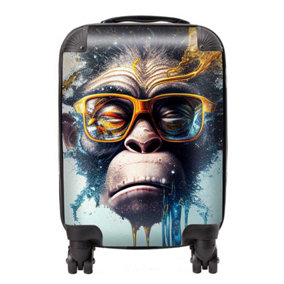 Monkey Splashart Suitcase - Mini Cabin