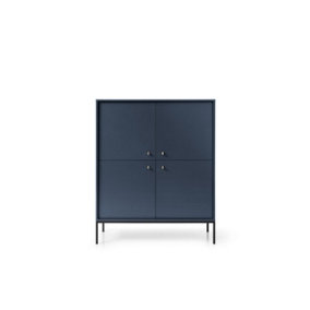 Mono Collection Cabinet 104cm in Blue