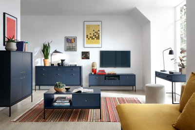 Mono Collection Coffee Table Dark Blue