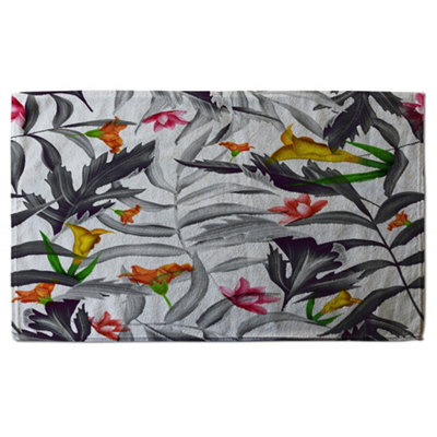 Monochrome Leaves (Bath Towel) / Default Title Price Comparisons | Compare The Build