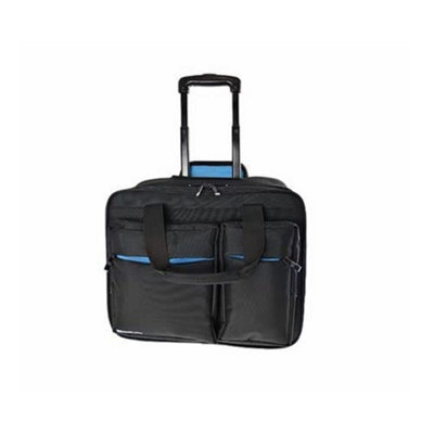 Monolith Blueline Laptop Trolley, 15.6in, Black