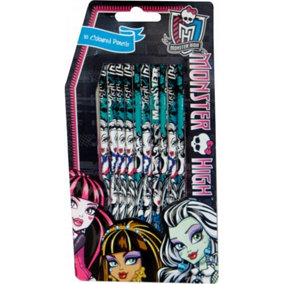 Monster High Character Coloured Pencil (Pack of 10) Multicoloured (One Size)