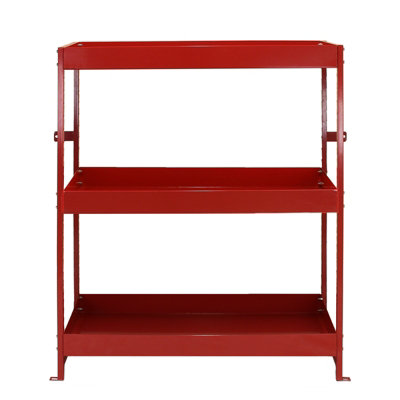 Monster Racking Flame Metal Van Shelving Bundle - 5