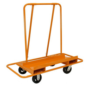 Monster Racking Plasterboard Trolley Drywall Cart 2200lb Heavy Duty 1000kg, Wheeled Boards & Panels Carrier