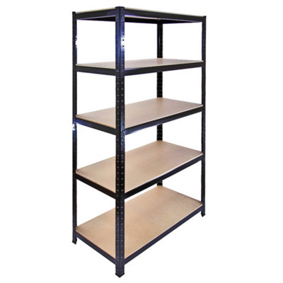 Monster Racking T-Rax Warehouse & Garage Metal Shelving, Set of 5