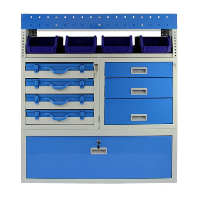 Monster Racking Tempest Metal Van Racks Shelving Tool Storage Units ...