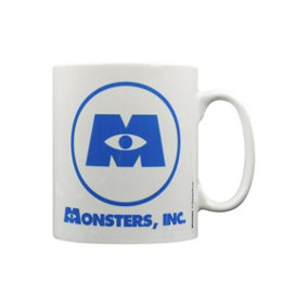 Monsters Inc Logo Mug White/Blue (One Size)