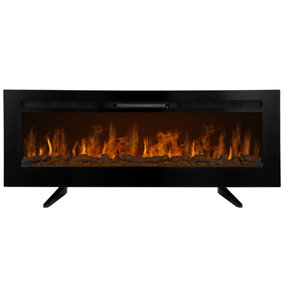 MonsterShop 60" Electric Inset Fireplace