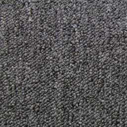 MonsterShop Anthracite Polypropylene Carpet tile, (L)500mm, Pack of 20