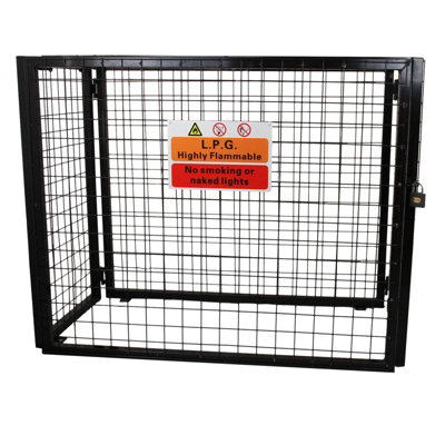 MonsterShop Gas Bottle Mesh Cage 900mm