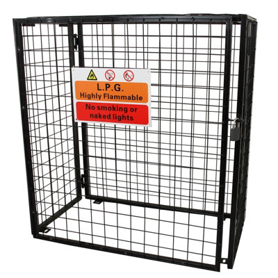 MonsterShop Gas Bottle Mesh Cage 920mm