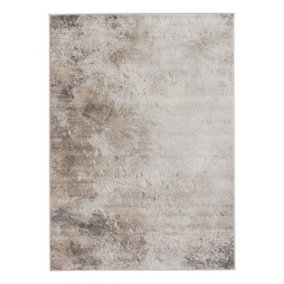 Montana Collection Modern Rugs in Brown 3728B