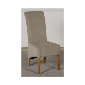 Montana Grey Fabric Dining Chairs for Dining Room or Kitchen