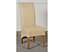 Montana Ivory Leather Dining Chairs for Dining Room or Kitchen
