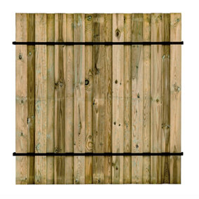 Montana Wooden Fence Panel 6 x 6
