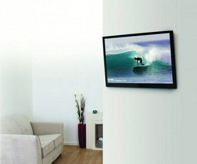 MONTAR Adjustable Tilt 15 Degree TV Wall Mount Bracket up to 39 Inch Screen Universal Fit