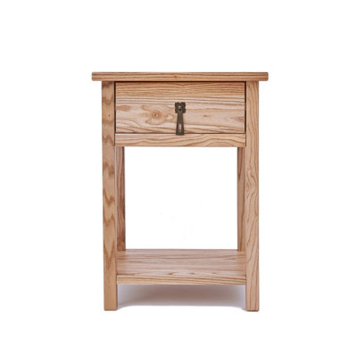 Montese 1 Drawer Bedside Table Drop Handle DIY at B&Q