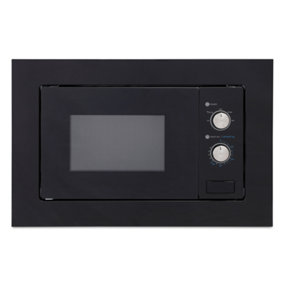 Montpellier MWBI20BK Integrated Solo Microwave - Black