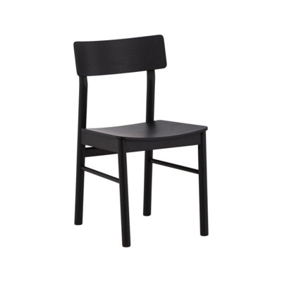 Montros Dining Chair 2 pack , Black