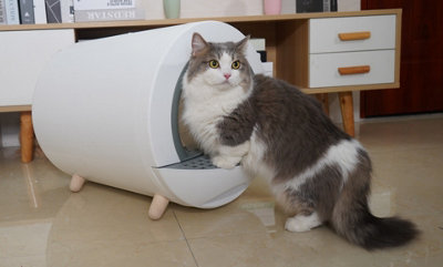 Montys Smart Cat Litter Tray with Automatic Odour Removal