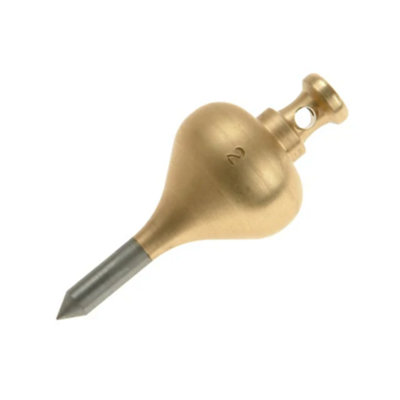 Monument - 249D Brass Plumb Bob 128g (4.1/2oz) Size 2