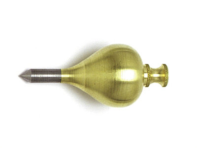 Monument 254T 254T Brass Plumb Bob 450g (16oz) Size 7 MON254