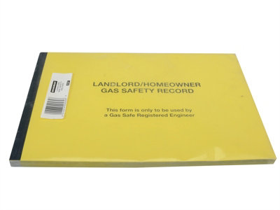 Monument 532P 532P Gas Safe Landlords Gas Safety Record Pad of 50 MON532