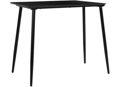 Monza Bar Table 110 cm in Black
