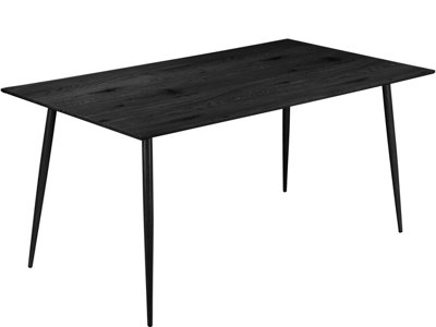 Monza Dining Table 160x90 cm in Black