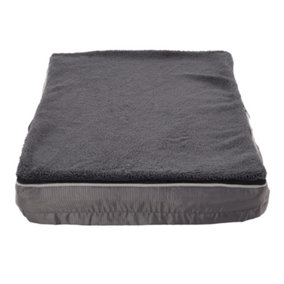 Mood Washable Pet Bed with Plush Mat 75 x 50 cm
