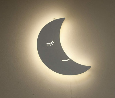 Moon Children's Night Light -Battery