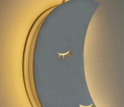 Moon Children's Night Light -Battery