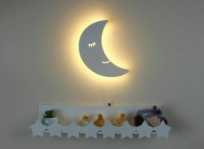 Moon Children's Night Light -Battery - 6