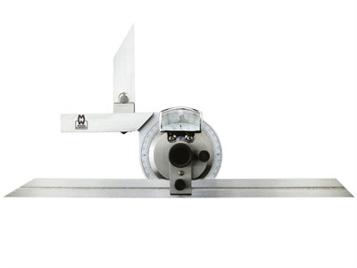 Moore & Wright MW500-01 MW500-01 Universal 360 Bevel Protractor with 150/300mm Blades MAW50001