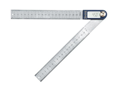 Moore & Wright MW506-01 Digital Angle Rule Ruler 200mm MAW50601