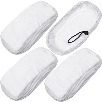 LOVECO 4-Pack Replacement Steam Mop Pads - Fits GorFanty GF-6610, Neugo NE033 & Mxnsewr Models