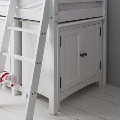 Moro Cabinet Underbed Storage Unit in Classic White