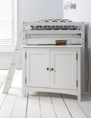 Moro Cabinet Underbed Storage Unit in Classic White