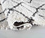 Moroccan Berber Shaggy Rugs Living Room Abstract Dark Cream 160x230 cm