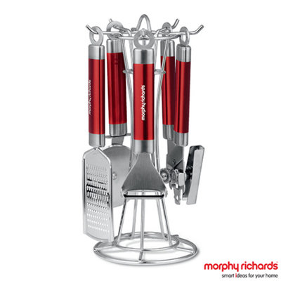 Morphy Richards 4 Piece Gadget Set Red