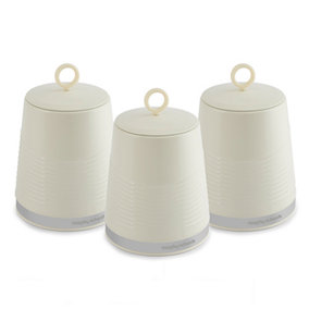 Morphy Richards 976006 - Dune Set of 3 Canisters