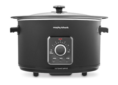 Morphy Richards Easy Time 6.5L Slow Cooker DIY at B Q